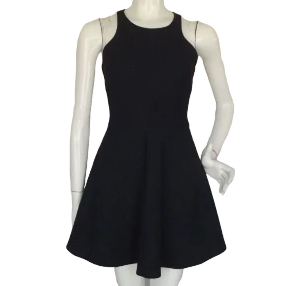 ELIZABETH & JAMES Dress, 2, Dark Navy Blue, Sleeveless, Fit Flare